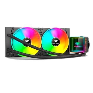 Imagem de Water Cooler C3tech Fc-W240 Rgb 240Mm Amd/Intel Preto