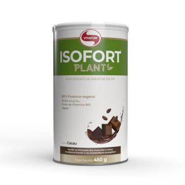 Imagem de Isofort Plant Proteína Vegana Com Vitamina B12 Brown Chocolate Vitafor