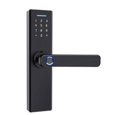 Imagem de Namolit Fechadura eletrônica com senha para porta, fechadura biométrica inteligente com impressão digital, sem chave, para casa, hotel