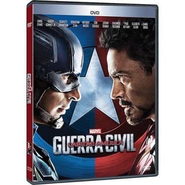 Imagem de Dvd Marvel Capitão America 3 Guerra Civil - Marvel Studios
