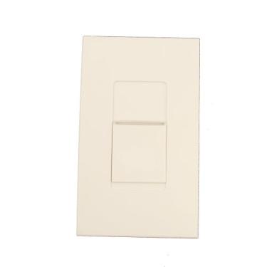 Imagem de Leviton MNX10-1LW 1000VA, 120 Volt, Single-Pole & 3 Way, Monet Preset Digital Electronic Mark 10 Powerline Fluorescente Slide Dimmer, Narrow Fin, White