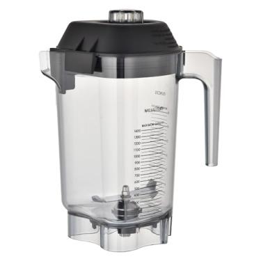 Imagem de EastFune Para liquidificadores Vitamix 1,360 g/947 ml Advance Container, substitua Touch & Go, The Quiet One, Drink Machine, Barboss e Blending Station Advance, compatível com jarra da série comercial