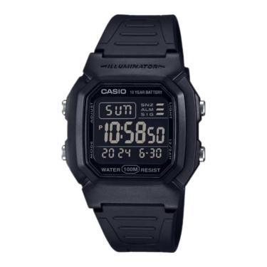 Imagem de Relógio Casio Masculino Digital Negativo W-800H-1Bvdf