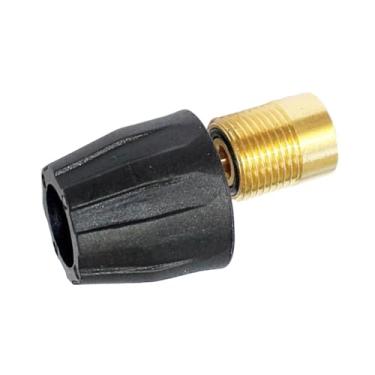 Imagem de IEUDNS Bico plano para lavadora de alta pressão, bicos de spray multifuncionais, conexão rápida para áreas internas, revestimento de calçada, cozinha de