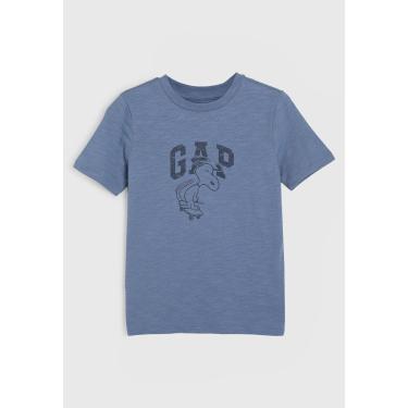 Imagem de Infantil - Camiseta GAP Snoopy Azul GAP 433689 menino