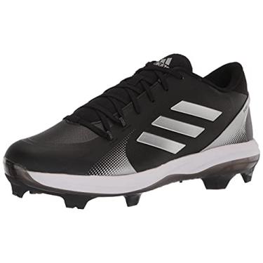 Imagem de adidas Tênis de beisebol feminino Purehustle 2 TPU, Preto/branco/branco, 12.5