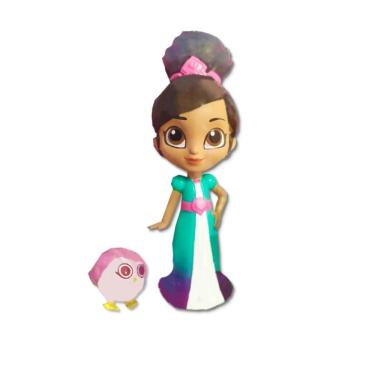 Imagem de Brinquedo Boneca Nella Uma Princesa Corajosa Aventureira Dtc