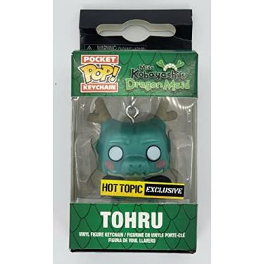 Imagem de Funko Pocket Pop Tohru Miss Kobayashi's Dragon Maid Hot Topic Exclusive Keyring