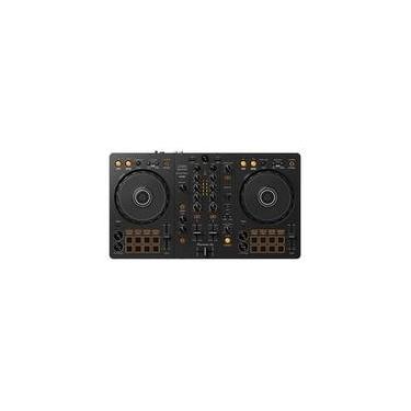Imagem de Controladora para DJ Pioneer, Rekordbox, Serato, 8 Pads, Preto - DDJ-FLX4