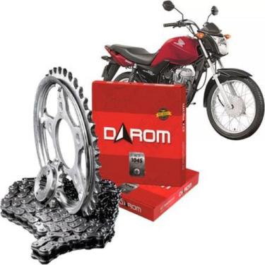 Imagem de Kit relação transmissão darom honda titan 150/fan 150 04 a 15 (43d x 1