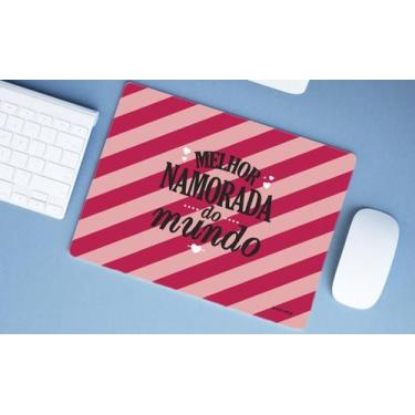 Imagem de Mouse Pad Grande Presente Melhor Namorado do Mundo - Deluzz