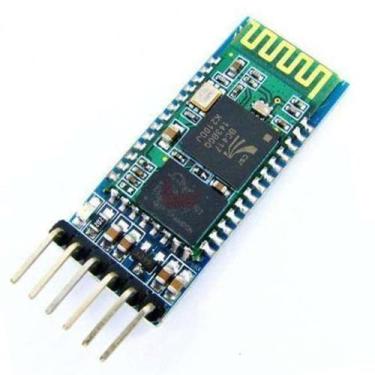Imagem de Módulo Bluetooth 2 em 1 TTL 5V HC-05 (Master/Slave) 6 Pinos - para Ard