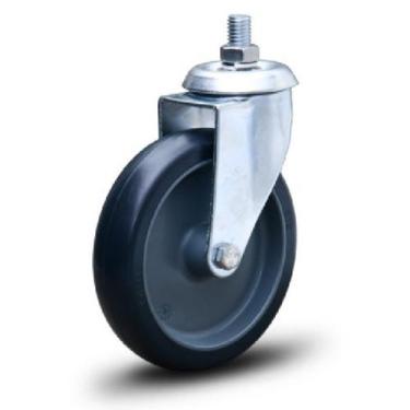 Imagem de Rodizio Gir 4 Espiga Roda Pvc Cinza Fp 65kg - Colson - Colson Rodas Ro