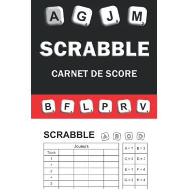 Imagem de Scrabble carnet de score: Carnet pour noter les scores de scrabble idéal passionnés jeux de société