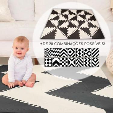 Imagem de Tapete Eva Infantil termico Tatame Quarto bebe Tipo Skip Hop - Hype Ki