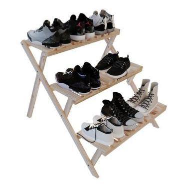 Imagem de Organizador Dobrável Triplo Portátil Pinus Exclusivo Promo - Technox