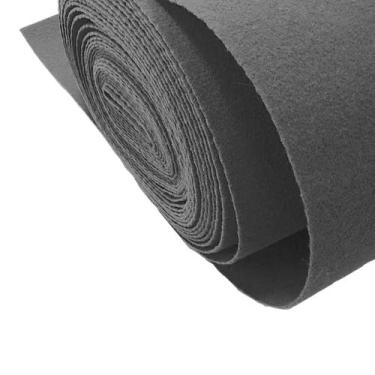 Imagem de Carpete de Forração Feltro Agulhado 2.00 x 1.00m - Cinza - Alia Decor