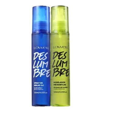 Imagem de Lowell Deslumbre 2x1 Spray de Brilho 120ml e Pre Modelador 120ml 2 Pro