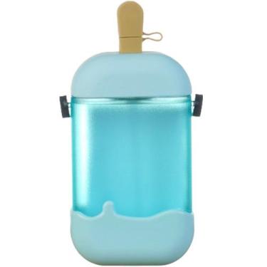 Imagem de Copo Infantil Picolé 400ml 19x8x8cm - Bene Casa, Azul
