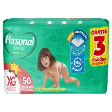 Imagem de Fralda Infantil Personal Baby, XG