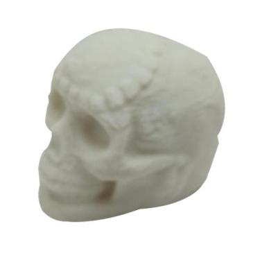 Imagem de Apito Da Morte Manual Do Mundo Caveira Death Asteca Branco - 3d melo