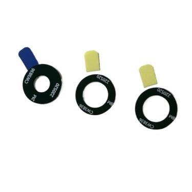 Imagem de zhxchzhi Substituição da tampa da lente de vidro da câmera traseira OEM para Motorola Moto G60S XT2133-2 3 peças/conjunto