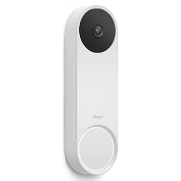 Imagem de elago Capa de silicone compatível com Google Nest Hello Video Doorbell (modelo de bateria 2021) - Resistente ao clima e aos raios UV, combinação perfeita de cores, acabamento limpo, não é compatível