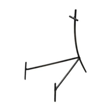 Imagem de Ioensy Suporte para pratos, cavalete, suporte para livros, mesa, prateleira de metal, artesanato, porta-retratos, prateleira de mesa para balcão de cozinha, 11.7 X 11 X 16.5 Cm