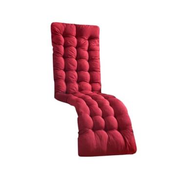 Imagem de ＡＷＨＡＯ Almofada para Cadeira de Estar, Acessórios de Assento, Macio, Relaxante, Leve, Banco Longo, Reclinável para Escritório Ao Ar Livre, Vermelho