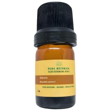 Imagem de Óleo Essencial de Olíbano 5ml – 100% Puro Pura Botânica para Aromaterapia, Cuidados com a pele, Meditação, Equilíbrio Emocional e Bem-Estar Natural