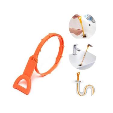 Imagem de Desentupidor Coletor De Cabelos Para Ralo Banheiro Pia - 1UN - Star Li