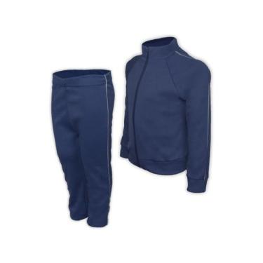 Imagem de Conjunto Helanca Infantil Azul Marinho - Del France, 06