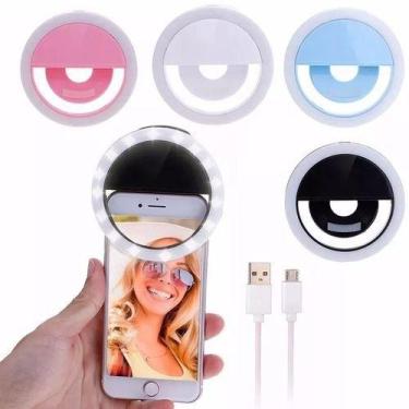 Imagem de Anel de Led Luz para Selfie Ring Light Flash Celular - BCS