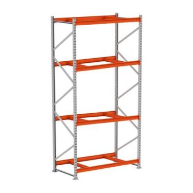 Imagem de Mini Porta Pallet Inicial 500KG Com 4 Longarinas 3,00 X 1,20 X 0,80 Se