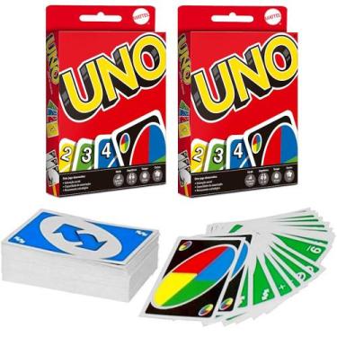 Imagem de Jogo Uno Original da Copag  2 a 10 Jogadores  Kit 2 unidades - Mattel,