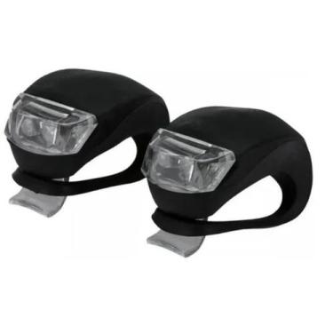 Imagem de Kit Farol Bike LED Dianteiro e Traseiro Silicone 2 Unidades - LIP, Pre