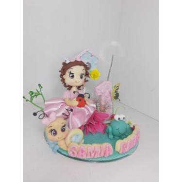 Imagem de Topo de bolo princesas  - Própria 