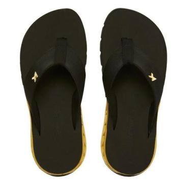 Imagem de Chinelo Kenner Original L7 Rakka L7 Dbu, Preto, Dourado, 41