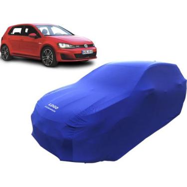 Imagem de Capa Automotiva Vw Golf Tsi Gti 16v Turbo Tecido Lycra - Mz, Azul