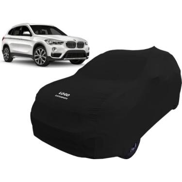 Imagem de Capa De Tecido Helanca Para Carro Proteção  Bmw X1 - Mz, Preta