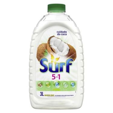 Imagem de Sabão Líquido Surf 5 Em 1 Cuidado Do Coco 3 Lt