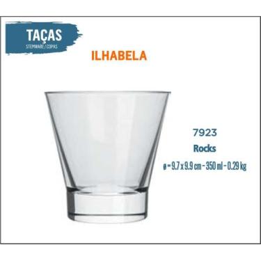 Imagem de 06 Copos Ilhabela 350ml - Coquetel - Nadir Figueiredo