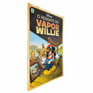 Imagem de HQ Gibi Disney O Resgate do Vapor Willie Mickey Mouse Formato American
