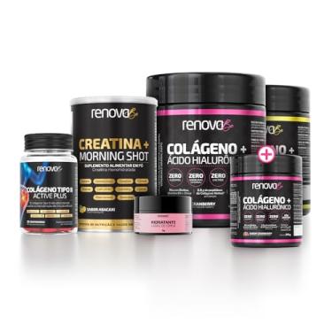 Imagem de Composition 2 Collagen Renova Be Verisol + Creatine Hydrolyzed + Collagen Type 2 Renova Be (216g, 1 Cranberry - 1 Tropical)