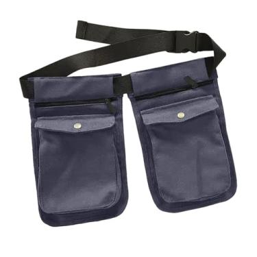 Imagem de Deevoka de ferramenta de cintura, bolsa de cintura para mulheres e homens, pochete leve com vários bolsos, cinto de bolsa de ferramentas para