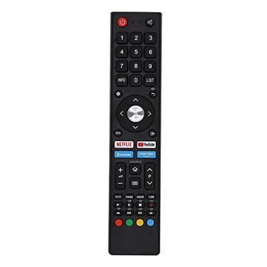 Imagem de MATCOM Novo controle remoto Smart TV para controle CHIQ Smart TV U55H7A U58H7A U43H7A com controle remoto LED Aiwa (GCBLTV02BDBIR) preto