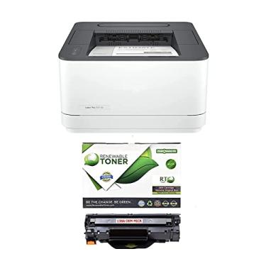 Imagem de RT 3001dw Laser Pro Wireless Conjunto de impressora cheque preto e branco com cartucho de toner MICR modificado 138A para impressão de folha de pagamento e cheques comerciais (2 itens)