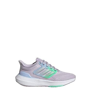 Imagem de adidas Tênis de corrida unissex infantil Ultrabounce, Silver Dawn/prata metálico/Pulse Mi, 6.5 Big Kid