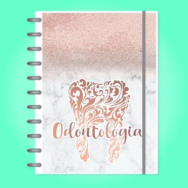 Imagem de Caderno de Disco Infinito Sistema Inteligente Amor Infinito Cadernos Profissão - Odontologia 01 (EXTRA GRANDE - A4)