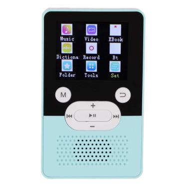 Imagem de Leitor de MP3 GOWENIC Slim Classic 1,8" com tela colorida BT 4.2 azul